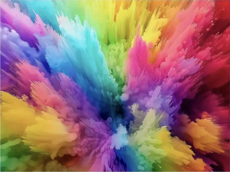 Fond photo F4 : explosion de couleurs
